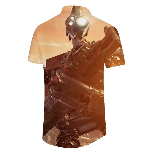 
Ultraman Men's Short Sleeve Anime Hawaiian Fashion Tropical Summer Shirt Men's Casual Outdoor Regular Style
                