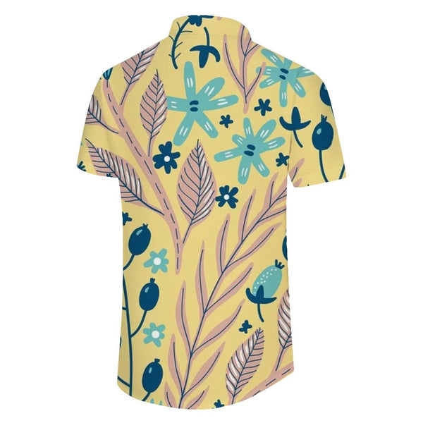 
Button-down Beach Casual Beach Shirt Casual Men's Hawaiian Shirt Party Holiday Seaside Party
                