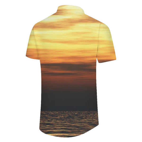 
Men's Summer Tropical Hawaiian Shirt Caribbean Style Fun Button Short Sleeve Lapel Cruise Beach Cuban Shirt
                