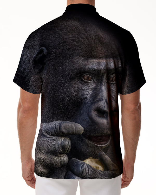 
Funny Monkey Men's 3D Printed Short Sleeve Fashion Trend Personality Shirt Hip Hop Harajuku Casual Summer Tops Street
                