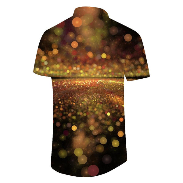 
Vibe Colorful Summer Men's Casual Hawaiian Shirt Fashion Short Sleeve Button 3D Printed Pattern
                