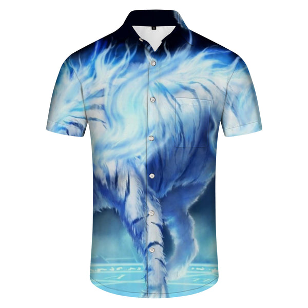 
Summer fun men's casual everyday street loose Hawaiian shirts Beach Hawaiian tropical shirts
                