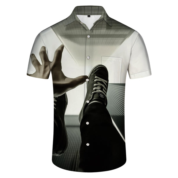 
Extreme Sports Printed Men's Casual Short Sleeve Shirt Hawaiian Vacation Leisure Tropical Resort Beach Clothing
                