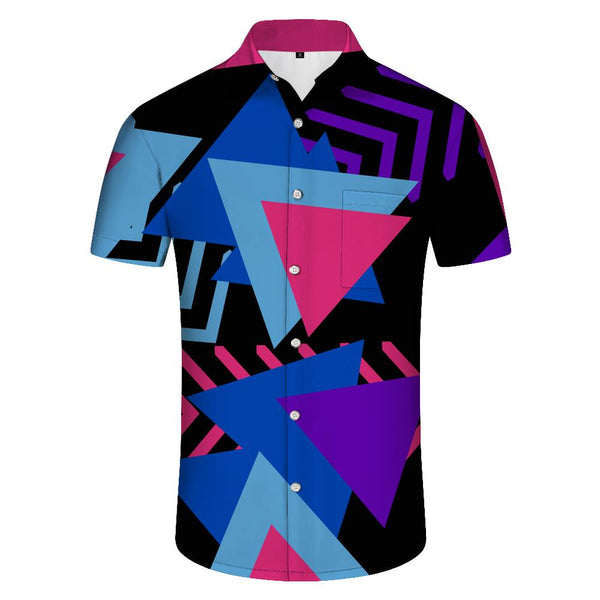 
Hawaiian Shirt Mens Casual Button Short Sleeve Shirt Clothing Retro Fun Party Beach Outfit
                