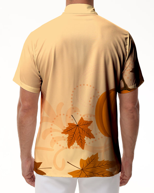 
Men's Thanksgiving Hawaiian Shirt Graphic Casual Button Short Sleeve Shirt Fun Party Beach Shirt
                