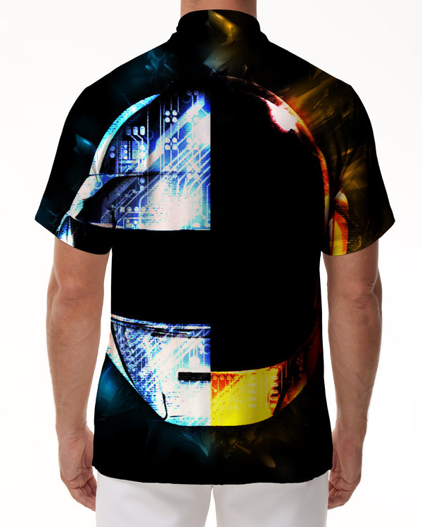 
Cool Helmet Men's Casual Loose Regular Fit Hawaiian Tropical Fun Fashion Hawaiian Shirt Tops
                