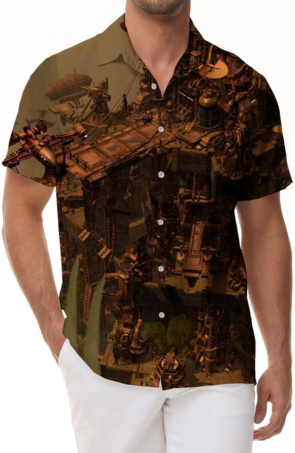 
Hawaiian Tropical Mens Casual Style Shirts Fun Summer Beach Tropical Shirts Pirate Shirts
                