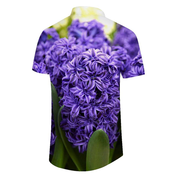 
Men's Loose Regular Fit Polyester Summer Fashion Comfortable Breathable Shirt Casual Short Sleeve Button Summer Beach Top
                