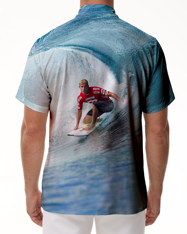 
Cool Beach Surfing Men's Casual Daily Street Regular Fit Fashion Camping Beach Shirt Short Sleeve
                