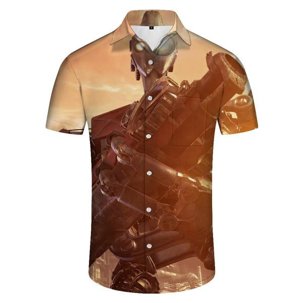 
Ultraman Men's Short Sleeve Anime Hawaiian Fashion Tropical Summer Shirt Men's Casual Outdoor Regular Style
                