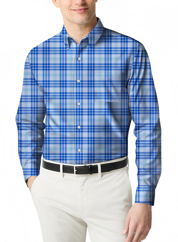 Seasonal Flannel a Soft Plaid Shirt Perfect for Layering in Colder Months