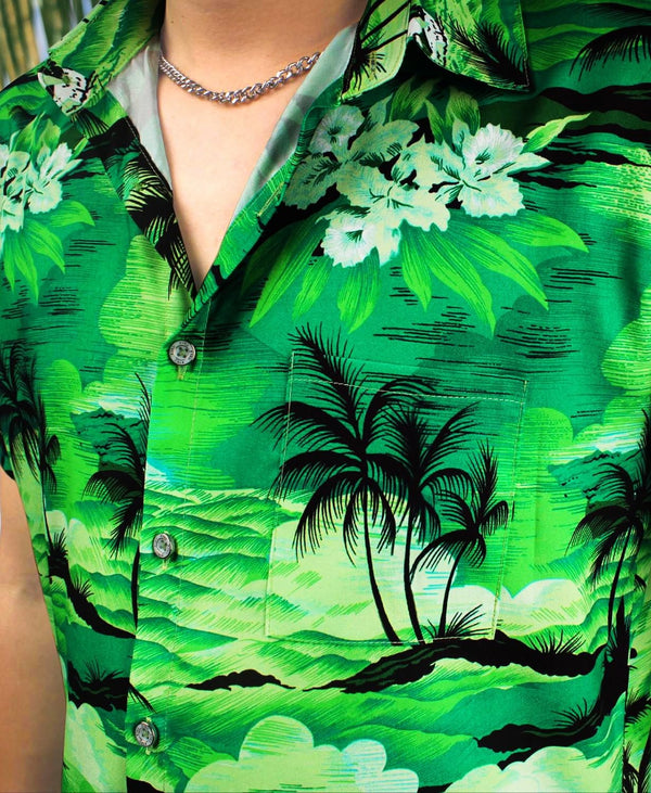 
Hawaiian Shit for Men Beach Summer Mens Buton Down Short Sleeve Shit Tropical Vacation Casual Clothes
                