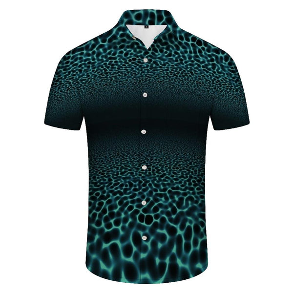 
Tranquil Underwater Scenery Print Hawaiian Shirt Trendy Tropical Summer Outfit - Mens Vintage Beachwear
                