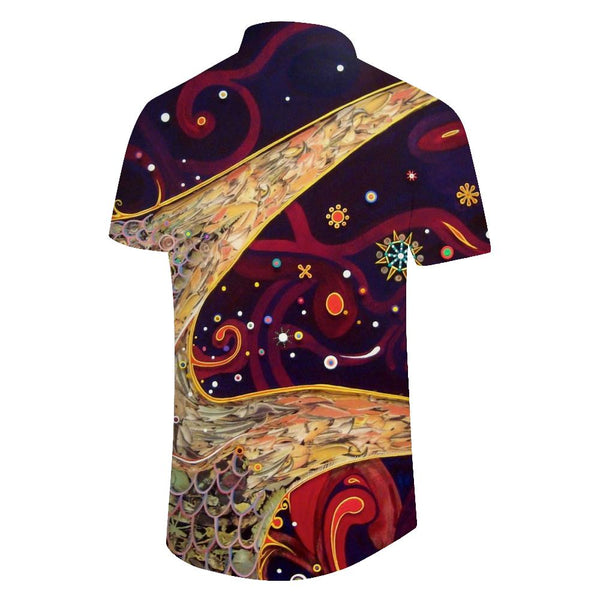 
Indian Paisley design classic regular style abstract casual men's daily travel shirt Hawaiian party beach seaside surfing clothing
                