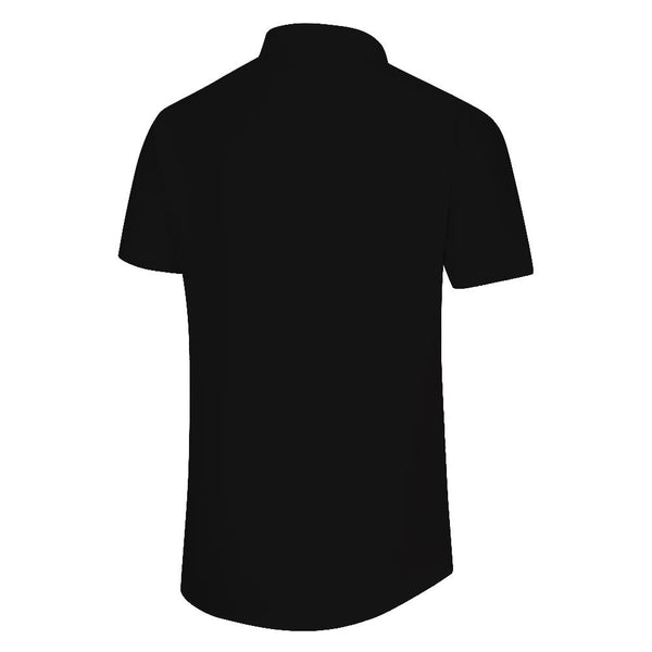 
Summer casual tops 3d digital printing men's casual black comfortable breathable light shirt short sleeve lapel button
                
