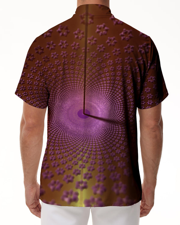 
Brown pattern Hawaii beach seaside vacation travel men's 3D fashion print pattern
                