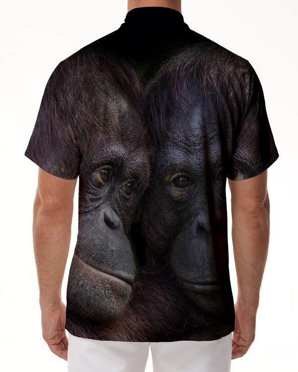 
New Fashion Animal Face 3D Printed Short Sleeve Men's Summer Casual Short Sleeve Animal Printed Clothes
                