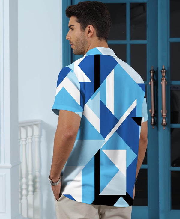 
Hawaiian Shit for Men Beach Summer Mens Buton Down Short Sleeve Shit Tropical Vacation Casual Clothes
                