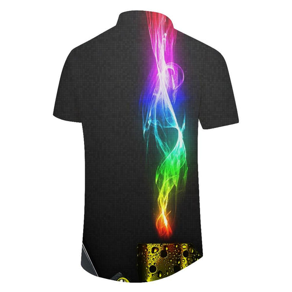 
Colorful Cloud Hawaii Party Tropical Seaside Swimming Men's Summer Loose Casual Tops Short Sleeve Indoor
                