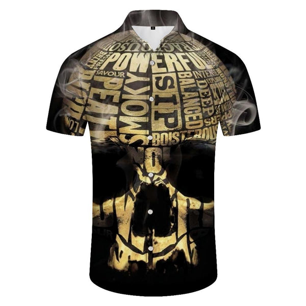 
Cool street fashion men's short sleeve shirt Hawaiian tropical summer pocket lapel button-down shirt short sleeve
                