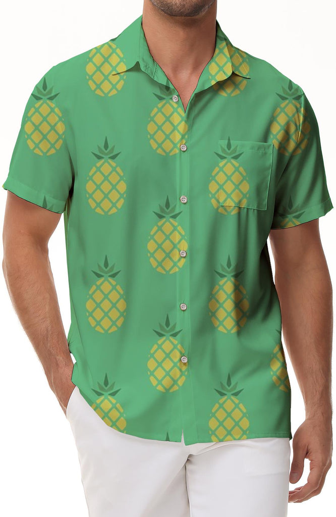 Fashionable men's Hawaiian shirts Palm Beach shirts tropical vacation wear