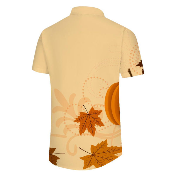 
Men's Thanksgiving Hawaiian Shirt Graphic Casual Button Short Sleeve Shirt Fun Party Beach Shirt
                