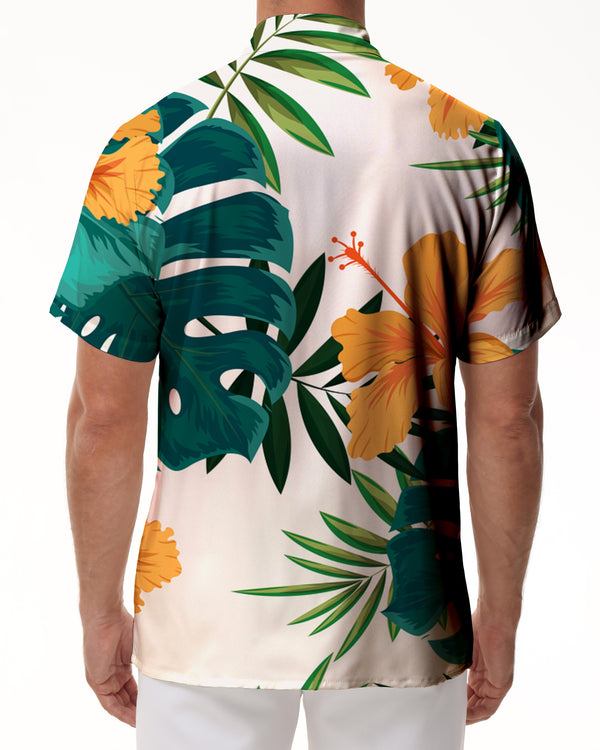 
Mens Hawaiian Shirt 3D Trendy Short Sleeve Floral Pattern Casual Print Beach Shirt Short Sleeve Button Tropical
                