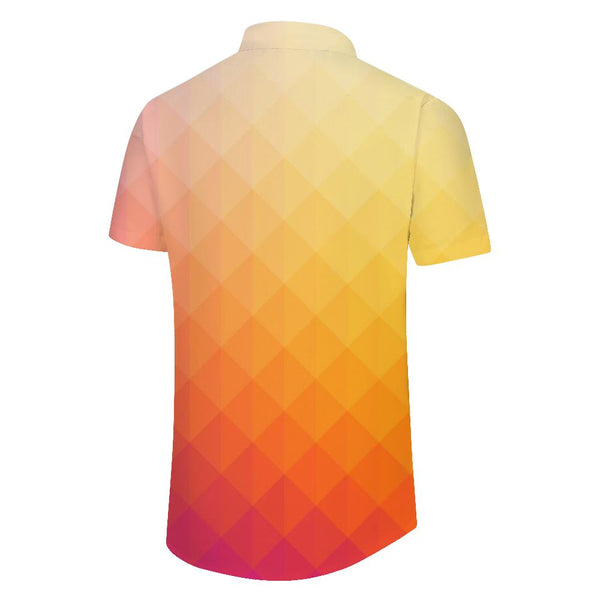 
Summer High Quality Men's Hawaiian Shirt 3D Printed Short Fold Sleeve Hawaiian Men's Beach Shirt
                