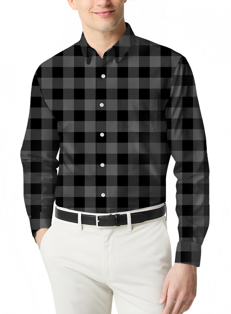 City to Trail Flannel a Versatile Slim Fit Plaid Shirt for Modern Adventures