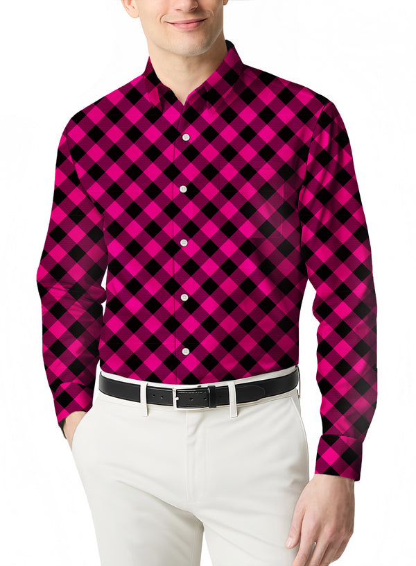 Refined Slim Flannel a Soft Plaid Long Sleeve that is a Step Above the Rest