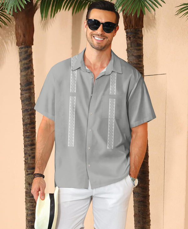 
Hawaiian Shit for Men Beach Summer Mens Buton Down Short Sleeve Shit Tropical Vacation Casual Clothes
                