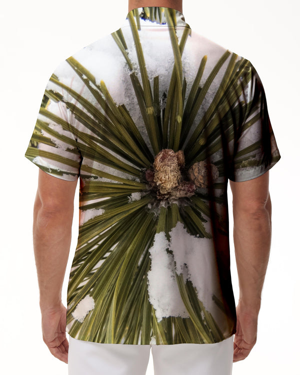 
3d digital printing casual loose short-sleeved men's clothing tropical four seasons Hawaiian retro fashion style short-sleeved shirt button-down
                