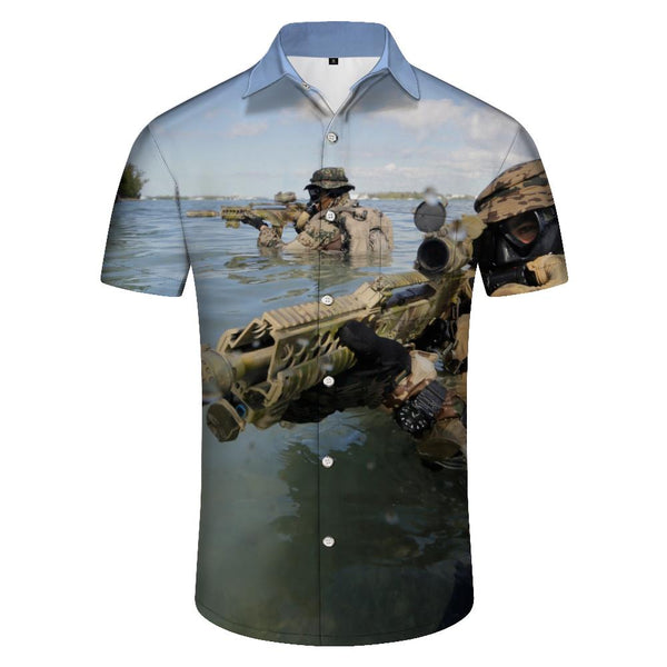 
shirts Hawaiian shirts men's loose short sleeve shirts with pockets beach shirts casual shirts Hawaiian shirts lapel shirts business shirts tops stylish breathable
                