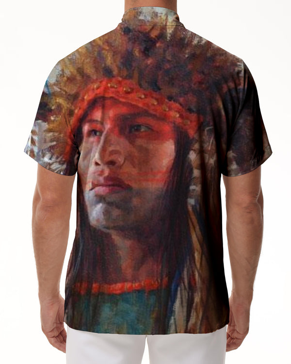 
Indian shirts for men Native American short sleeves Novelty graffiti tops Casual art shirts cool Harajuku short sleeves 3d short sleeves
                
