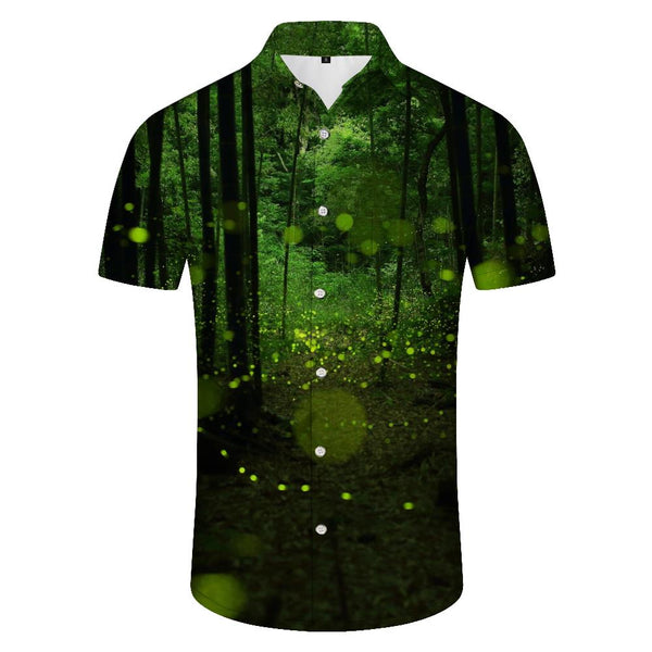 
Liberty Green Forest Mens Hawaiian Shirt Short Sleeve Button Shirt Tops For Casual Beach Vacation Beach
                