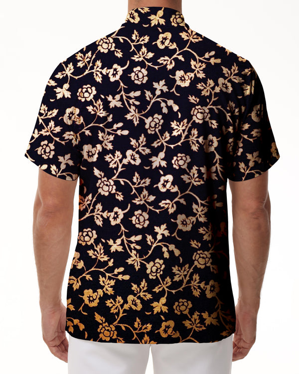 
Tropical Four Seasons New Men's Printed Shirt Long Sleeve Hawaiian Shirt Loose Casual Fashion
                
