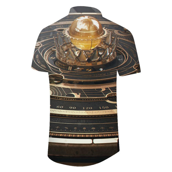 
Macau Casino Pattern 3D Printing Men's Street Daily Short Sleeve Button Fashion Shirt Casual Breathable Designer
                