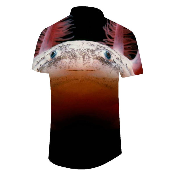 
Ugly flat-billed duck funny Hawaiian short-sleeved shirt men's casual short-sleeved shirt 3d digital printing travel vacation short-sleeved shirt top
                