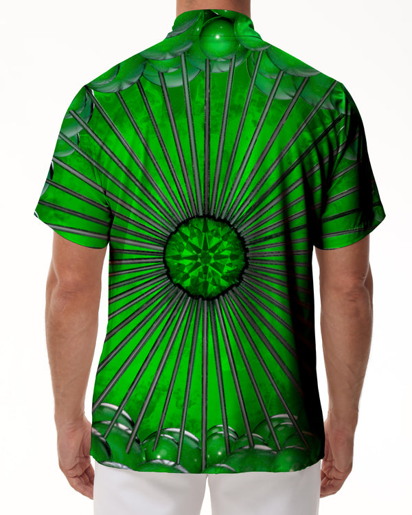 
Visual Emerald New Men's Daily Fishing Hawaiian Tropical Shirt Short Sleeve Beach Button Abstract Print Beachwear Beach Party
                