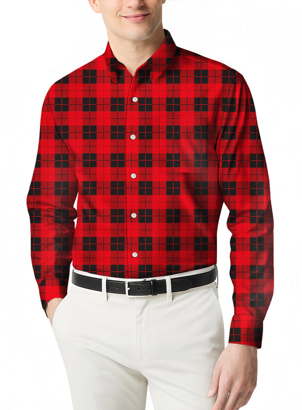 Vintage Inspired Flannel a Classic Plaid Pattern on a Soft Comfortable Shirt