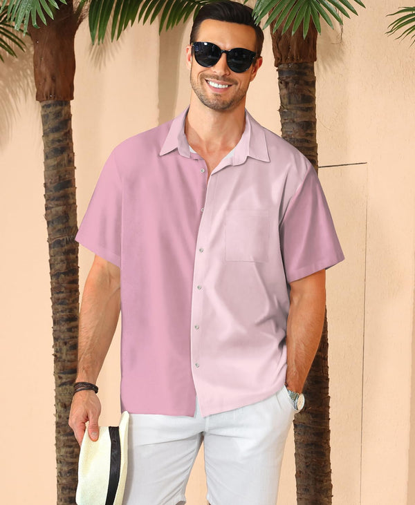 
Hawaiian Shit for Men Beach Summer Mens Buton Down Short Sleeve Shit Tropical Vacation Casual Clothes
                