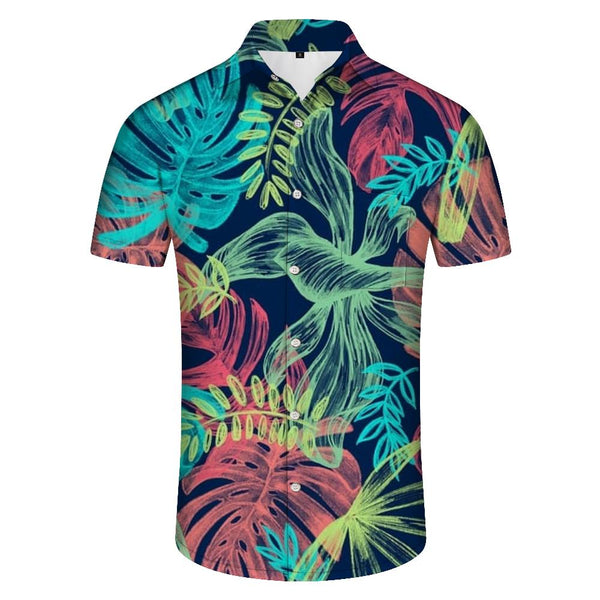 
Mens Hawaiian Shirt Short Sleeve Summer Print Regular Fit Shirt Mens Hawaiian Shirt Beach Shirt Tops Short Sleeve
                