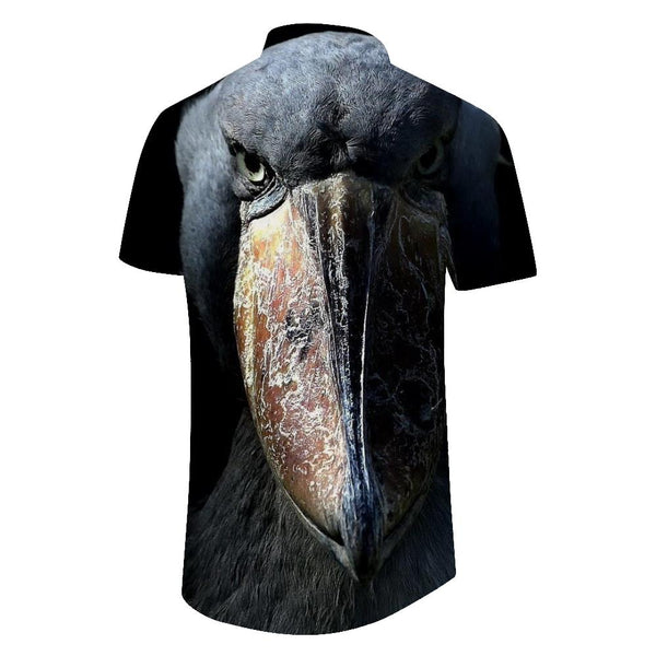 
Summer Men's Animal Print Short Sleeve Hawaiian Shirt Loose Casual Beach Shirt Street Fashion Clothing
                