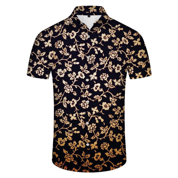
Tropical Four Seasons New Men's Printed Shirt Long Sleeve Hawaiian Shirt Loose Casual Fashion
                