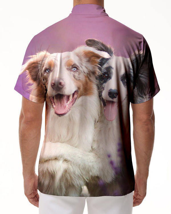 
Elegant Cute Dog Print Men's Hawaiian Shirt Tops Summer Beach Short Sleeves Casual Short Sleeves
                