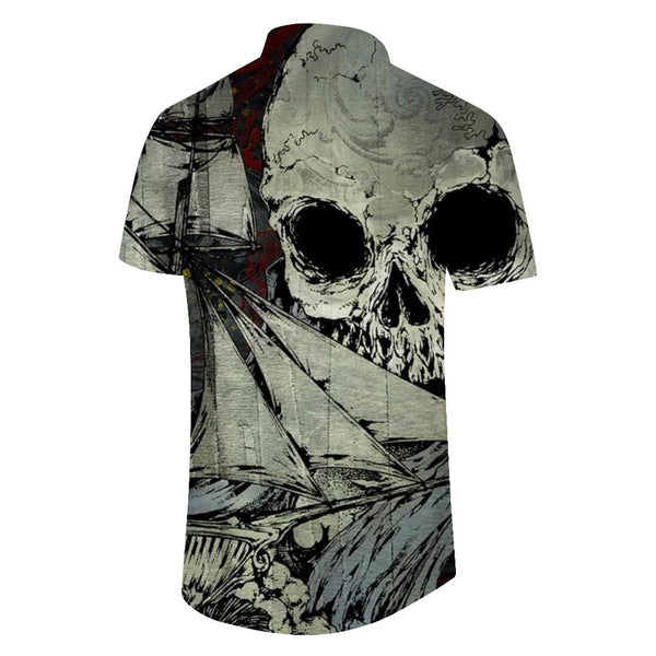 
3D Graphic Design Button Short Sleeve Tropical Vacation Sea Shirt Men's Fun Hawaiian Short Sleeve
                