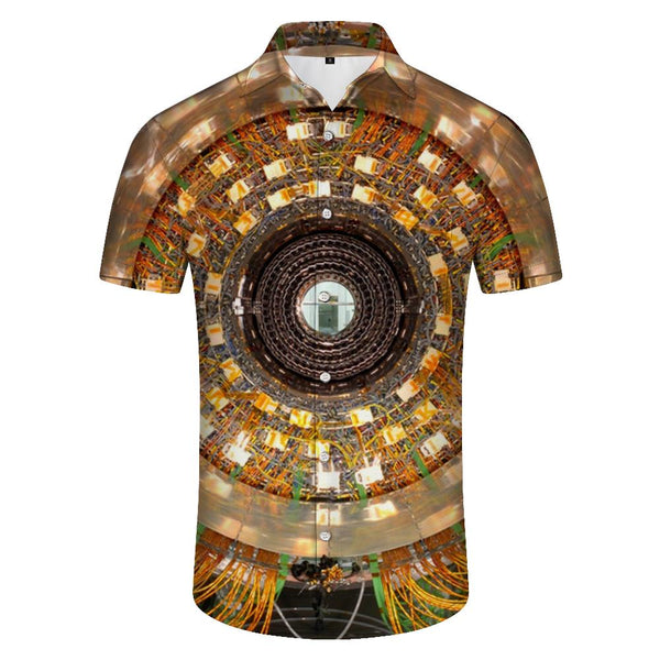 
fun colorful lightweight men is outdoor shirt printed pattern short sleeve button Hawaiian pocket four seasons top Shirt Daily Street Fishing
                