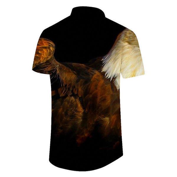 
Black Abstract Personalized Men's Casual Four Seasons Tropical Hawaiian Shirt Men's Casual Short Sleeve Seaside
                