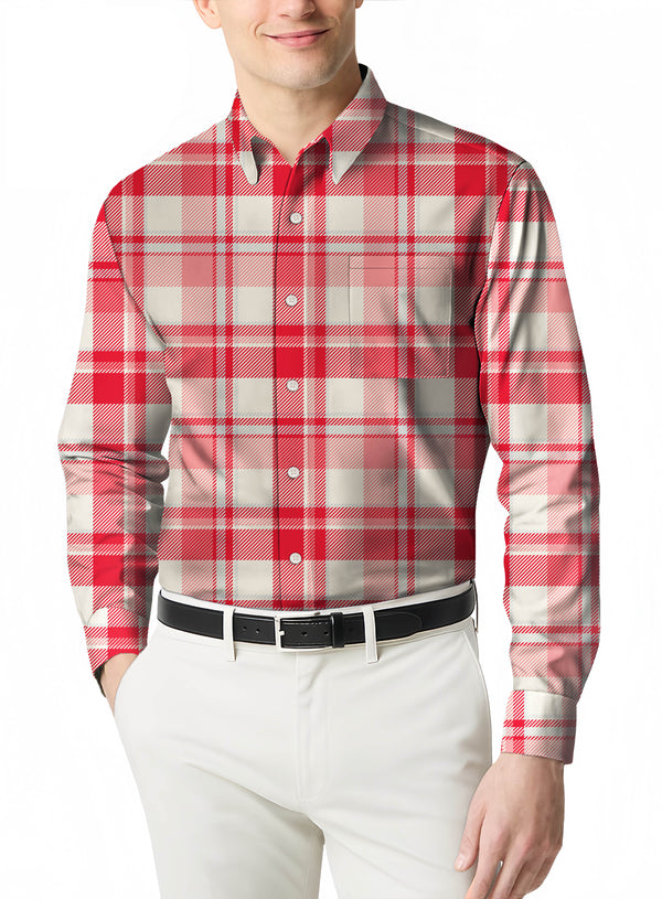 Cozy Flannel Shirt your Go-To Plaid Long Sleeve for a Warm Comfortable Feel