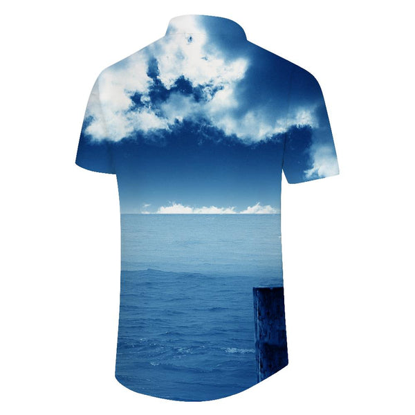 
Hawaiian shirts for men casual comfortable breathable fashionable men's short sleeve shirts beach wear
                